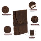 Rusticvintage Leather Journal Travel Diary Handmade Vintage Bound Notebook For
