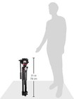 Manfrotto Mvh502ah Video Head   Mt055xpro3 Aluminum Tripod Mvh502ah