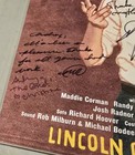The Babylon Line 2016 Cast Signed 14x22 Theater Card Poster - Rare Broadway 