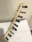 African Folk Art Handmade Southern African Adungu 9 String Antique Bow Harp