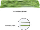 300 Pcs 16 Inch 14 Gauge Green Floral Stem Wire For Diy Crafts And Florist Arran