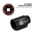 6-point 1 2-inch Drive Deep Impact Socket- 1-7 16   sae   Cr-mo  1 2-in
