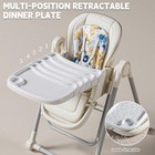 Wintline 2-in-1 Baby High Chair   Swing Chair Foldable Adjustable Feeding Seat