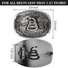 Superkred Western Belt Buckles For Men - American Flag Cowboy Belt Buckle For   