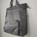 Samsonite Tote Bag  Gray  15 X 15    Vinyl For Water Resistantance  5 Pockets