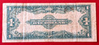 1923 Silver Certificate Horse Blanket Large Note Blue Seal - Speelman   White