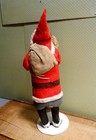 Large Vintage Japan Santa With A Celluloid Face- 10  Tall
