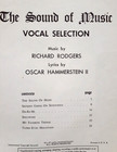 The Sound Of Music - Vocal Selection Sheet Music Song Book Piano