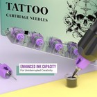 Wormhole Style Tattoo Needles  50pcs Mixed Disposable Finger 3rl 5rl 7rl 9rl 11r