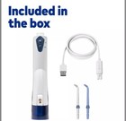 Cordless Waterpik Flosser Dental Oral Irrigator Travel Teeth Cleaner Floss Pick