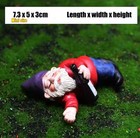 Gnome Drunk Statue Garden Sculpture Tabletop Figurine Home Decor Gifts