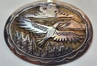 Vintage Native American Navajo Calvin Desson Sterling Silver Eagle Pendant