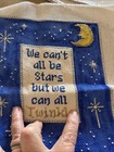 Needlepoint 13ct Mopsey Designs Stars    twinkle    Partial Nice Work Approx 8 X 9   