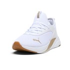 Puma Softride Ruby Luxe Logo Lace Up  Womens White Sneakers Casual Shoes 3122640