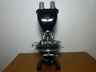 Rare Collectible Vintage Bausch   Lomb 3 Objective Microscope