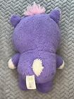 Kellytoy White Bear In Purple Unicorn Costume 11    Stuffed Animal Plush Toy