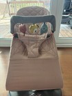Baby Bjorn Pink Mesh Bouncer With Toy Bar And Original Box