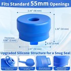 3 Pcs Reusable 5 Gallon  Water Jug Caps Leak Proof Bottle  Lids  55mm  Bottles N