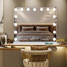 Led Hollywood Makeup Mirror Large Vanity Light Mirror With Dimmable Led Bulbs