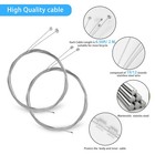 4pcs Bike Brake Cable Gear Shifter Cable Wire Set  Universal Standard Bicycle   