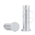 4mm 5mm 6mm - 30mm Clevis Pin  Galvanized Carbon Steel Hinge Pin Rigging Pin