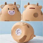 Cow Piggy Bank  Unbreakable Coin Box For Kids Saving Money