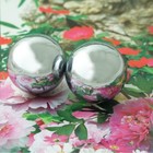 Baoding Balls Solid 304 Stainless 60mm 2pcs For Wrist Strengthening Relaxation