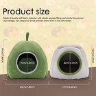 2pc Guinea Pig Bed washable Cage Accessories Small Animal Hideout For Chinchilla