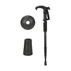 Adjustable Walking Cane Aluminum Walking Stick Folding Collapsible Travel Hiking