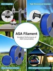 Sunlu 5kg Black Asa Filament 1 75mm 3d Printer Filament Asa uv rain Resistant