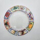 Tabletops Unlimited Happy Everything Holiday Dinner Plates Rare Set Of 8