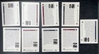 Lot Of 9 1991 Star Trek Cards -25th Anniversary Cards 1 2 3 4 135 136 137138 293