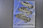1950-1951 Riley Brochure 1 1 2  2 5 Litre Saloon Roadster Excellent Original