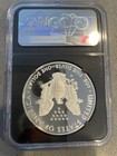 2019 W Proof Silver Eagle First Day Of Issue Ngc Pf70 Edmund Moy Signed