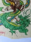 Original Vintage Antique Unk Jack Armstrong  Dragon Eagle Tattoo Flash Monk 14 