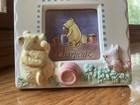 Charpente Classic Winnie The Pooh Piglet Ceramic Baby Photo Frame Nursery Decor