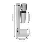 180w Single-head Commercial Stainless Steel Milk Shake Machine Drink Milk Mixer