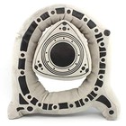 Rotary13b1 - Rotor Wankel Housing - Pillow - With Black Details In Coolant 