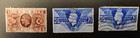 Great Britain Vintage Used 11 Stamp Lot - George V  George Vi  Qeii 1930s -1950s