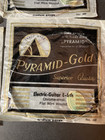 Vintage Pyramid Gold E-6th Chrome Steel  Electric Guitar Lot Of 6 West Germany