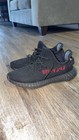 Mens 9 5 Yeezy 350 Red And Black No Box