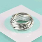 Rolling Rin Band 925 Sterling Silver Band  statement Ring Handmade Ring All Size