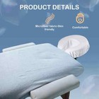 12pcs Face Cradle Covers For Massage Table Reusable Massage Table Rest Covers