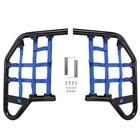 Blue Aluminium Side Step Nerf Bars Foot Peg For Yamaha Raptor 700 Yfm 700 Yfm700