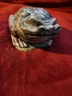 Vintage Jade Frog Jadite Carved Reptile Chinese Asian Figural Figurine Statue