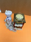 Vintage By Danbury Mint Pillsbury Doughboy     perfect Pop    Candle Holder