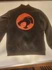 Thundercats Black Bomber Jacket Men s Size M Zip Logo Mid-length Casual