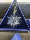 Annual Edition Swarovski Christmas Snowflake Ornament 2017 Nib Retired