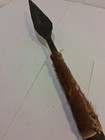 Vintage 35    African Wooden Hand Carved Ceremonial Spear Some Damage