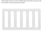 Oxford Baby Emerson Crib To Toddler Guard Rail Kit     Snow White  Greenguard